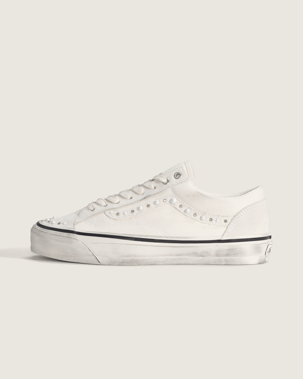 Women|Men Vans Premium Old Skool 36 Shoe in Marshmallow White