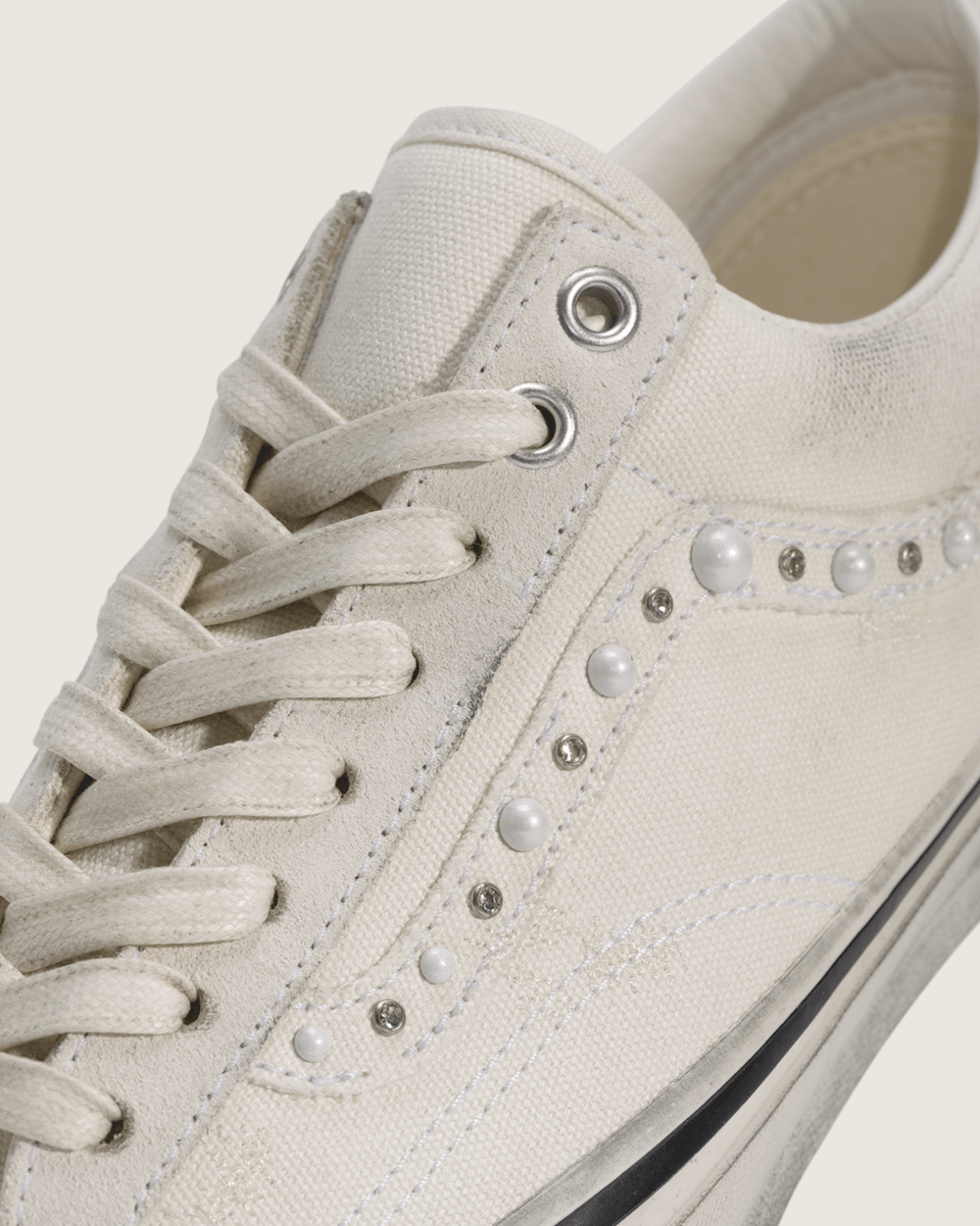 Women|Men Vans Premium Old Skool 36 Shoe in Marshmallow White