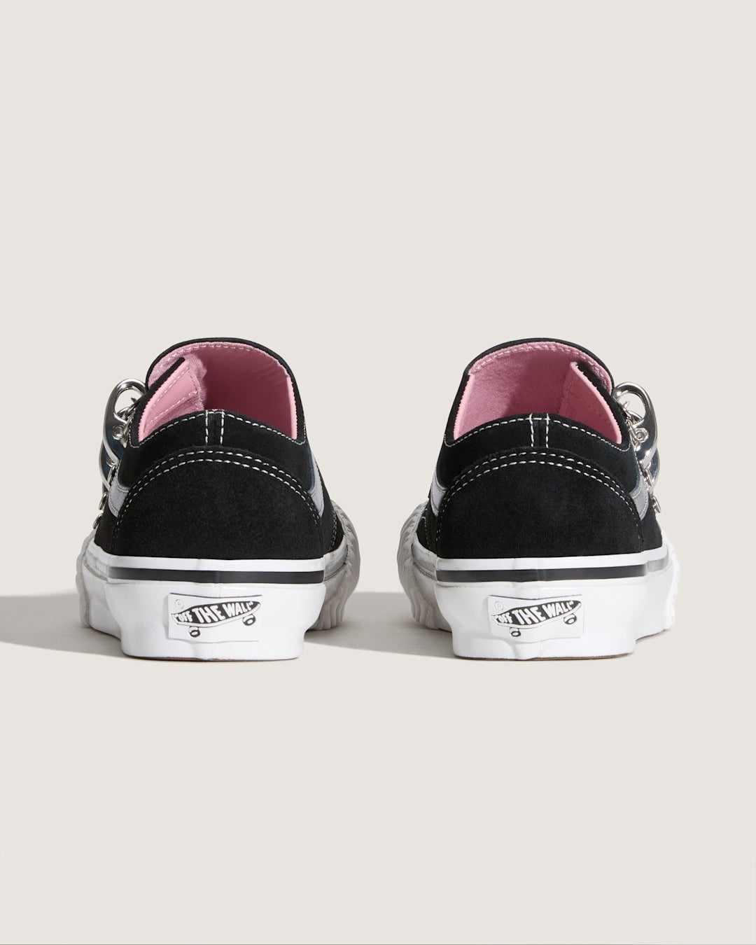 Women Vans Premium Old Skool Wrap Karina Shoe in Black / White