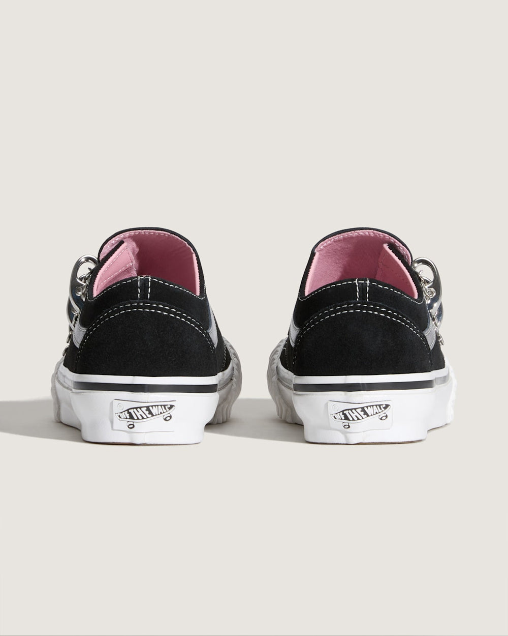 Women Vans Premium Old Skool Wrap Karina Shoe in Black / White
