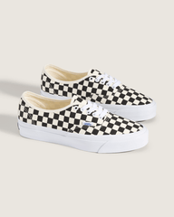 Women|Men Vans Premium Authentic Checkerboard Shoe in Checkerboard Black / Off White