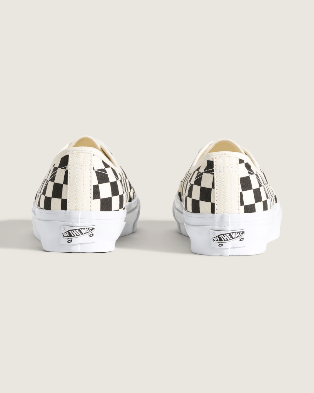 Women|Men Vans Premium Authentic Checkerboard Shoe in Checkerboard Black / Off White