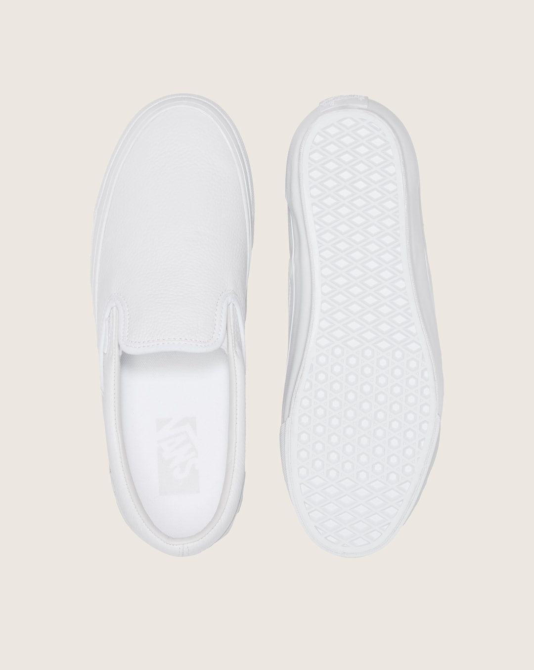 Women|Men Vans Premium Classic Slip-On Shoe in White