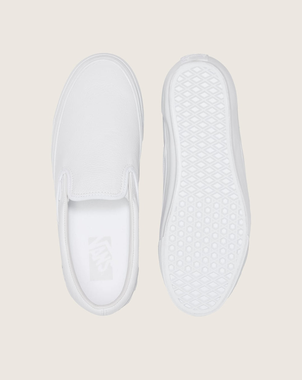 Women|Men Vans Premium Classic Slip-On Shoe in White