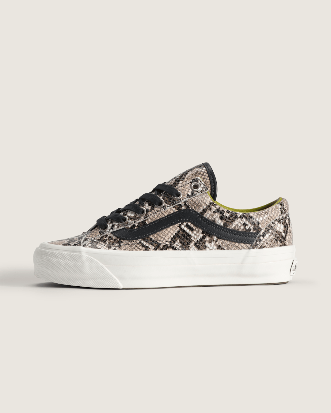 Women Vans Premium Old Skool 36 Shoe in Python Silver Grey