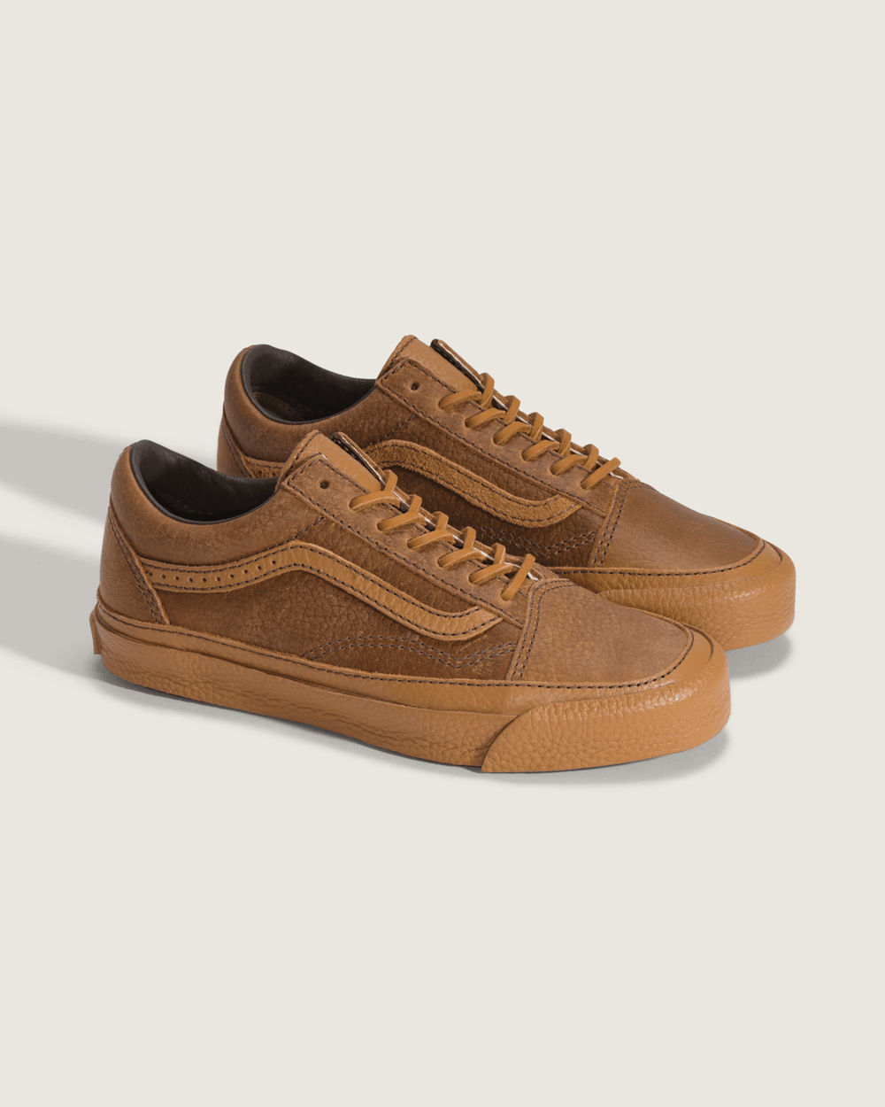 Women|Men Vans Premium Old Skool Shoe in Chipmunk Brown