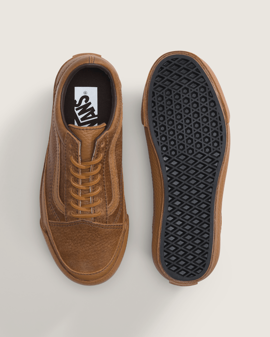 Women|Men Vans Premium Old Skool Shoe in Chipmunk Brown