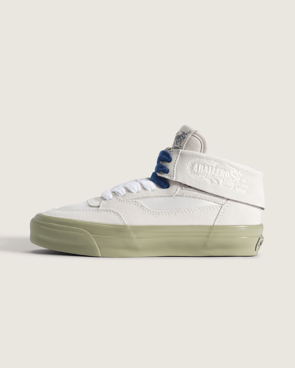Women Vans Premium Half Caballero Shoe in True White