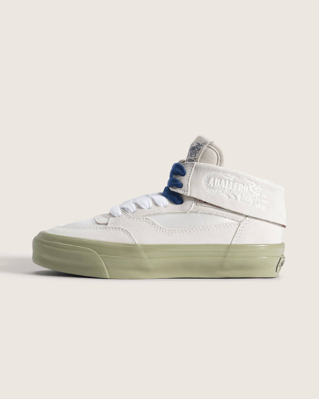 Women Vans Premium Half Caballero Shoe in True White