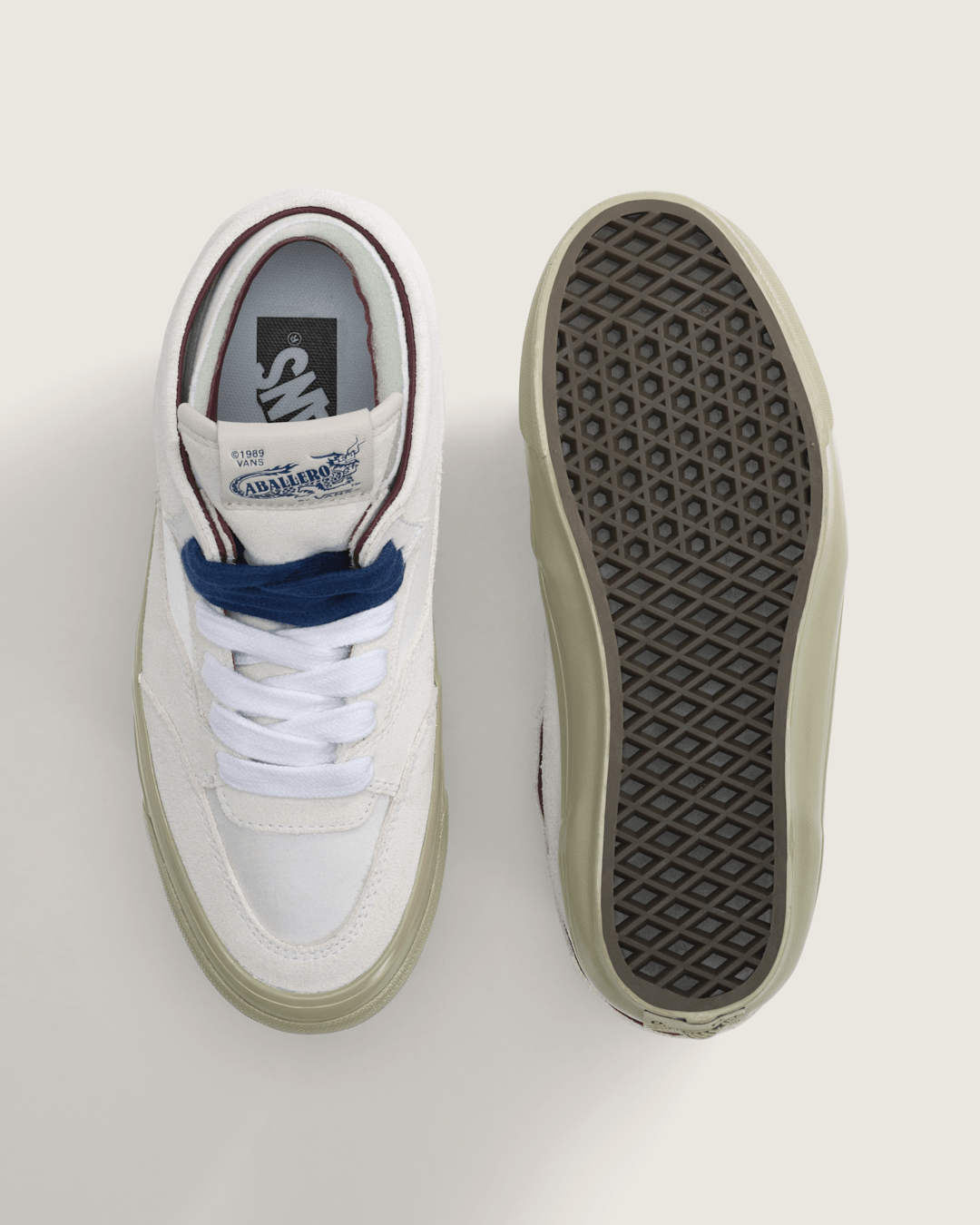 Women Vans Premium Half Caballero Shoe in True White