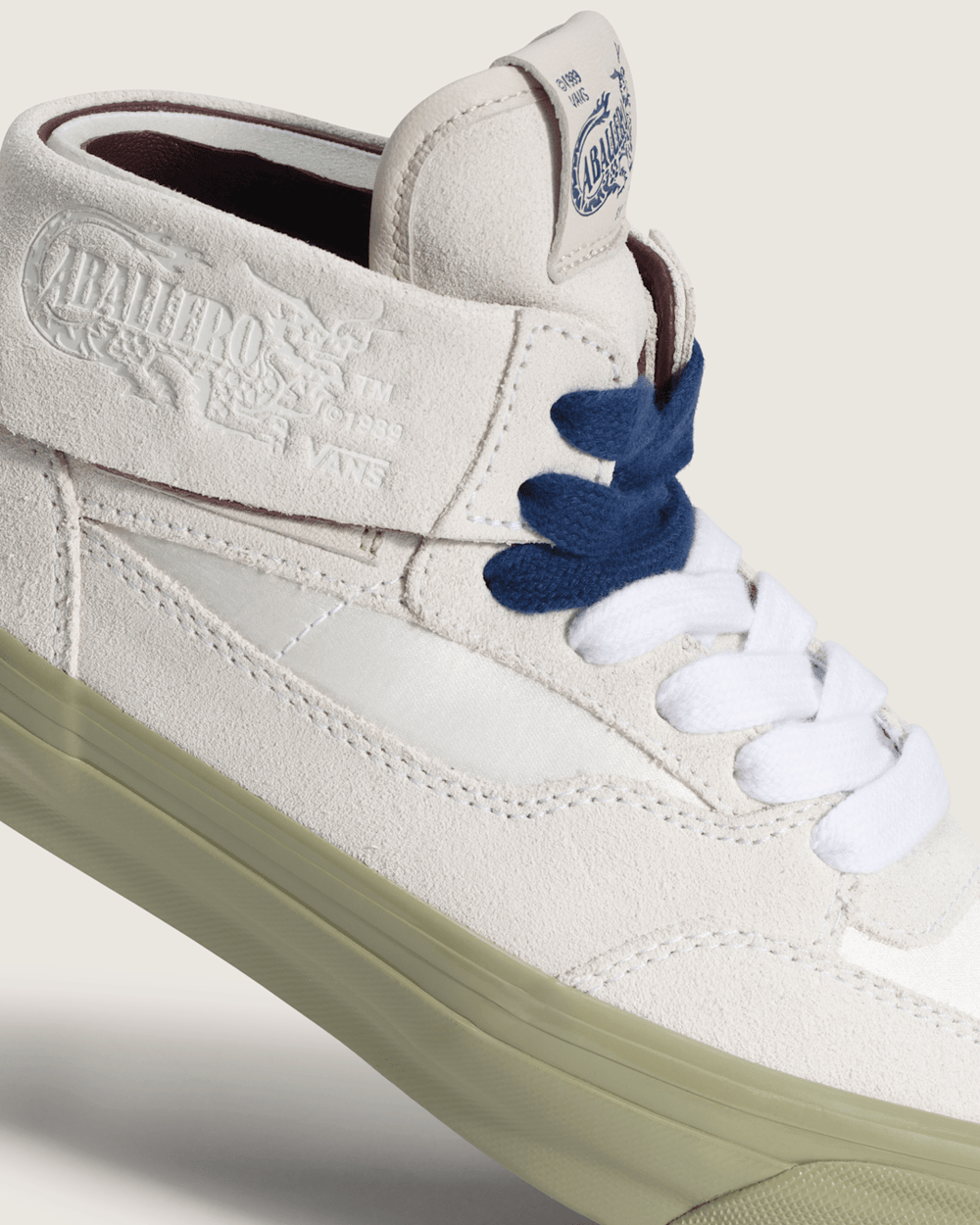 Women Vans Premium Half Caballero Shoe in True White