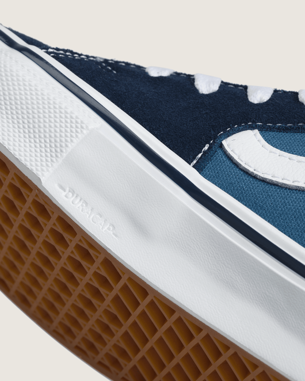 Women|Men Vans Skate Sk8-Hi Navy/White Skate Shoe