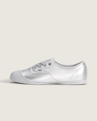 Women Vans OTW Authentic Prima in Metallic Silver Grey