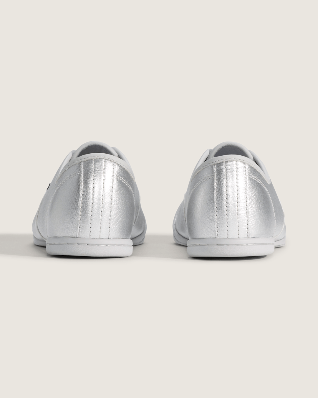 Women Vans OTW Authentic Prima in Metallic Silver Grey