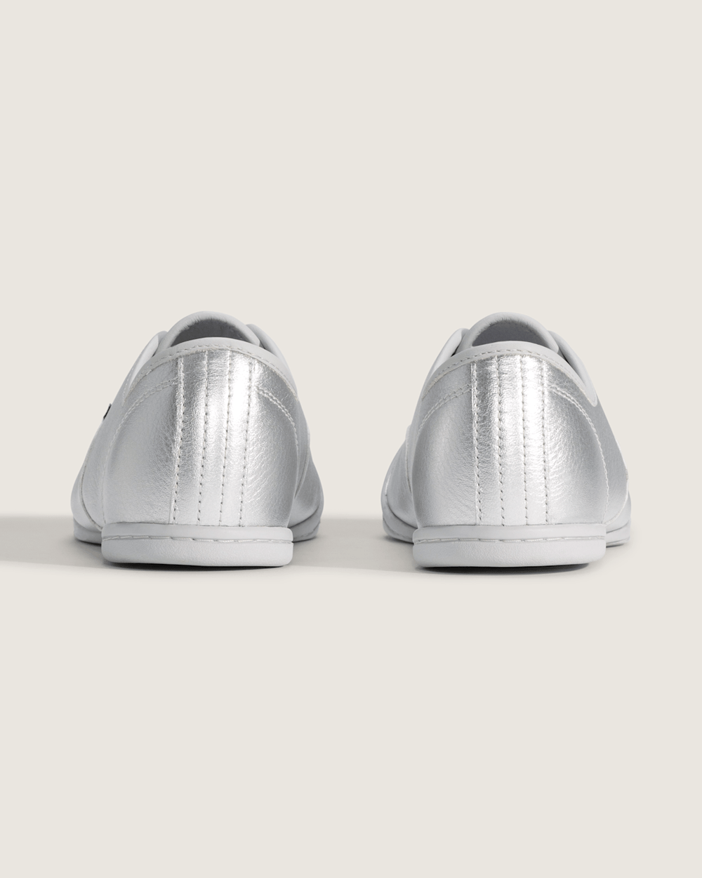Women Vans OTW Authentic Prima in Metallic Silver Grey