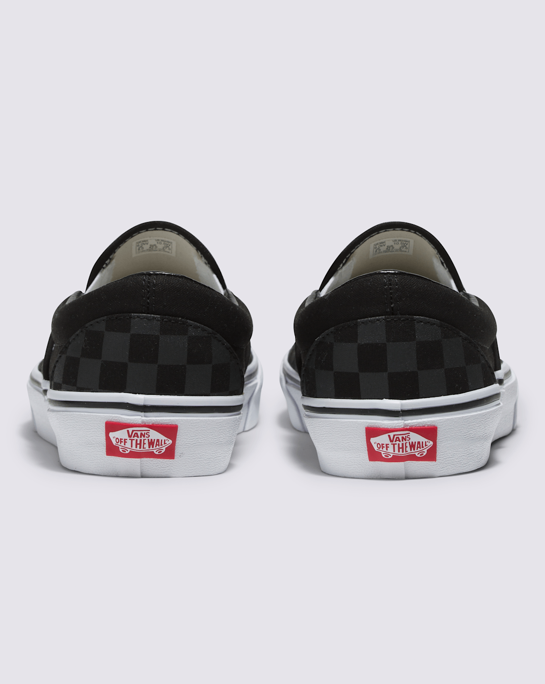 Women|Men Vans Customs Classic Slip-On Checkerboard Wide Shoe in Customs