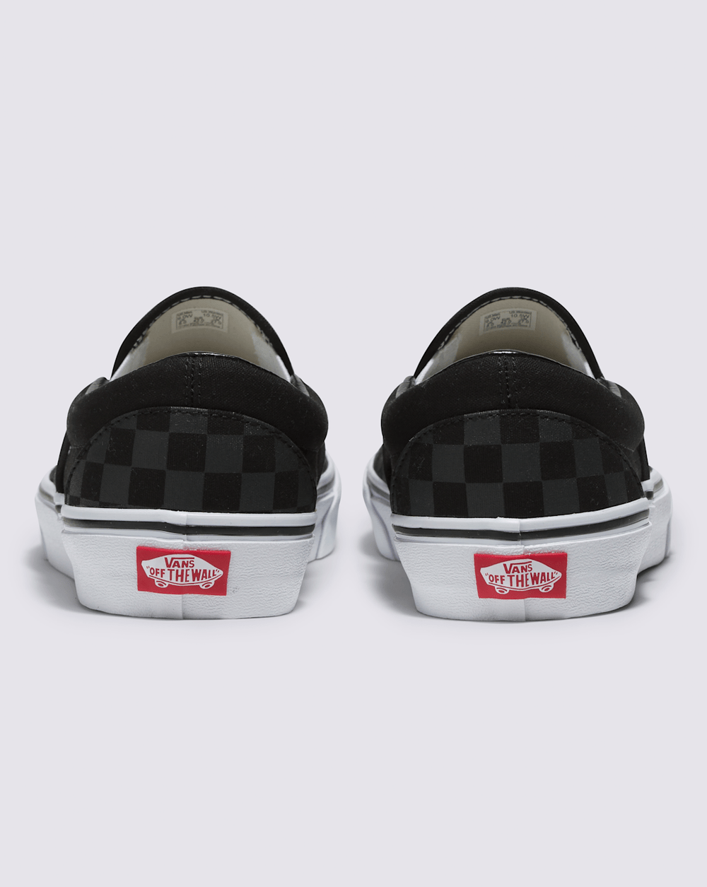 Women|Men Vans Customs Classic Slip-On Checkerboard Wide Shoe in Customs