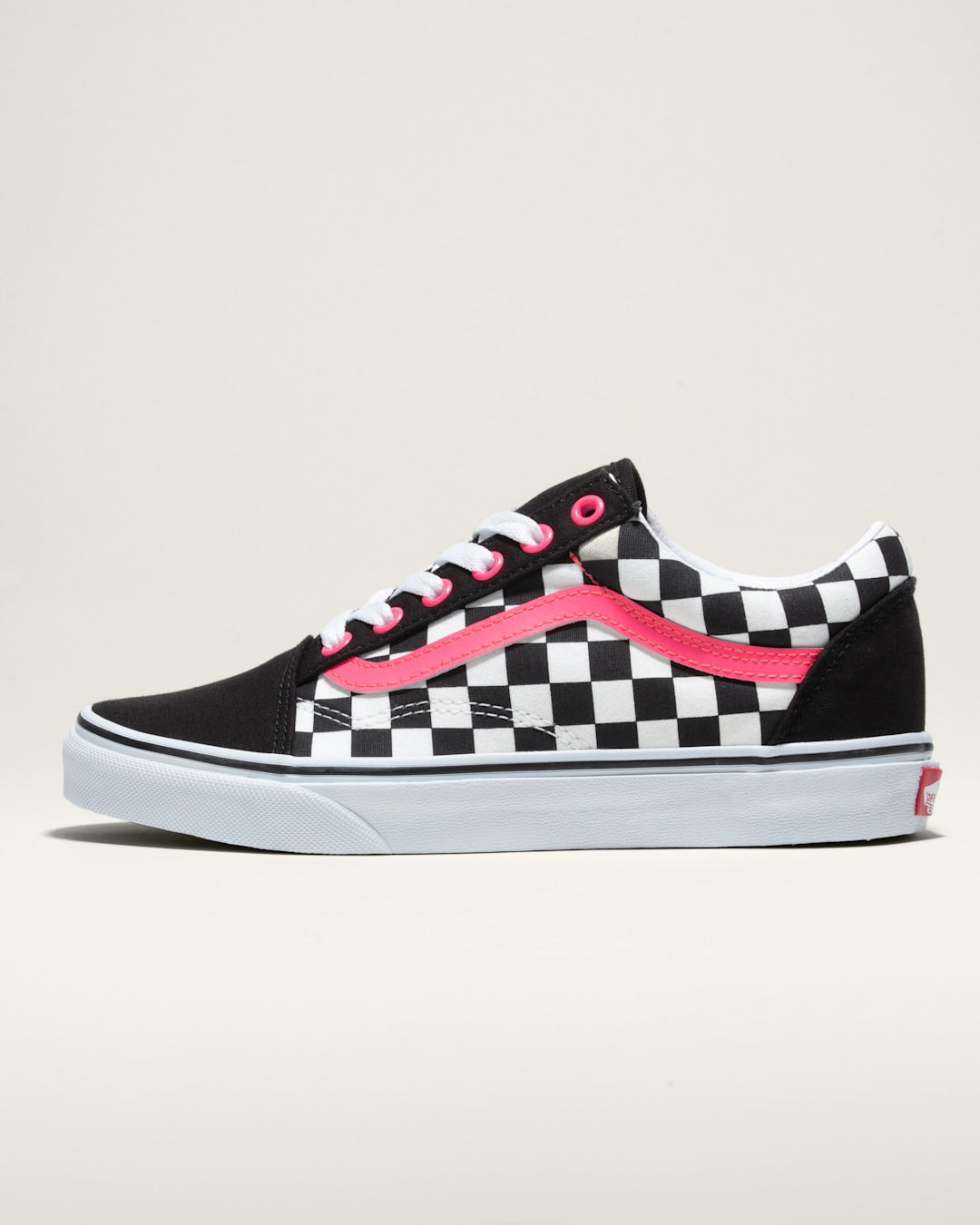 Women Vans Customs Old Skool Checkerboard Shoe in Customs
