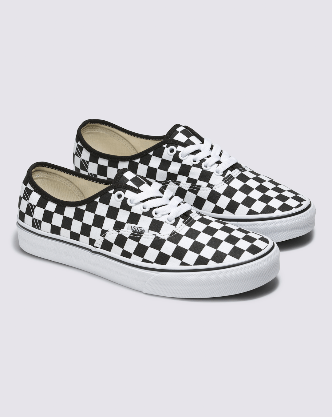 Women|Men Vans Customs Authentic Checkerboard Wide Shoe in Customs
