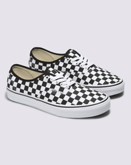 Women|Men Vans Customs Authentic Checkerboard Wide Shoe in Customs