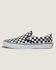 Women|Men Vans Customs Classic Slip-On Checkerboard Wide Shoe in Customs