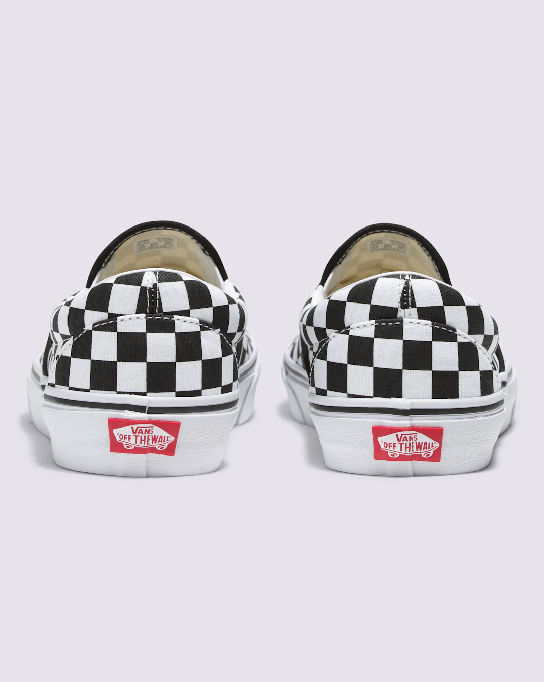Women|Men Vans Customs Classic Slip-On Checkerboard Wide Shoe in Customs