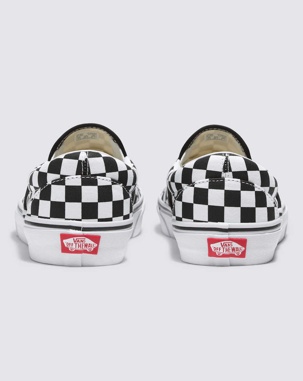 Women|Men Vans Customs Classic Slip-On Checkerboard Wide Shoe in Customs