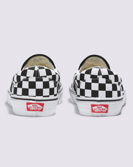 Women|Men Vans Customs Classic Slip-On Checkerboard Wide Shoe in Customs