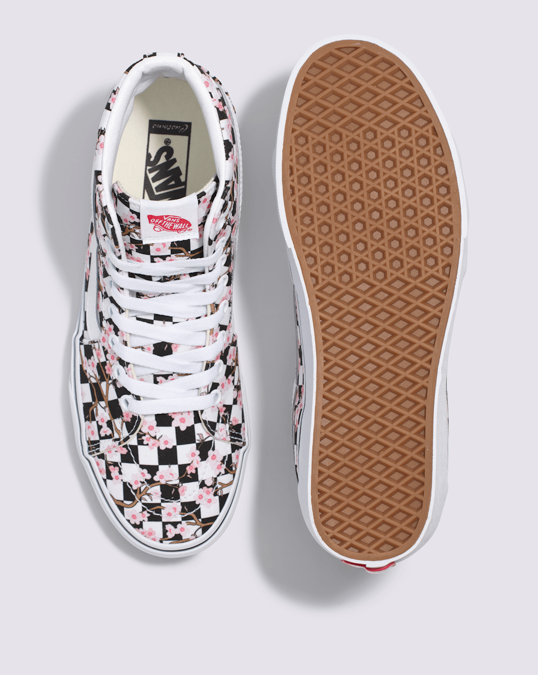 Women Vans Customs Sk8-Hi Checkerboard Shoe in Customs