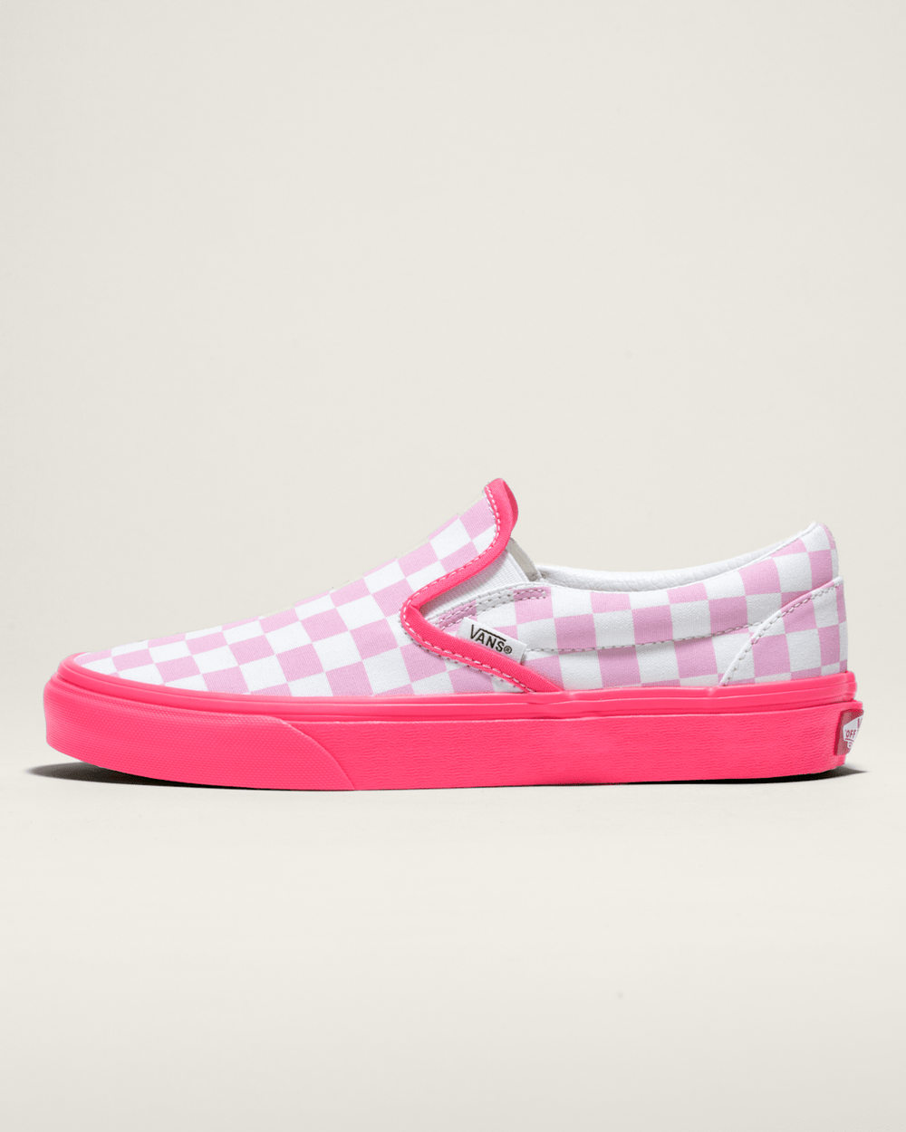 Women Vans Customs Classic Slip-On Checkerboard Shoe in Customs