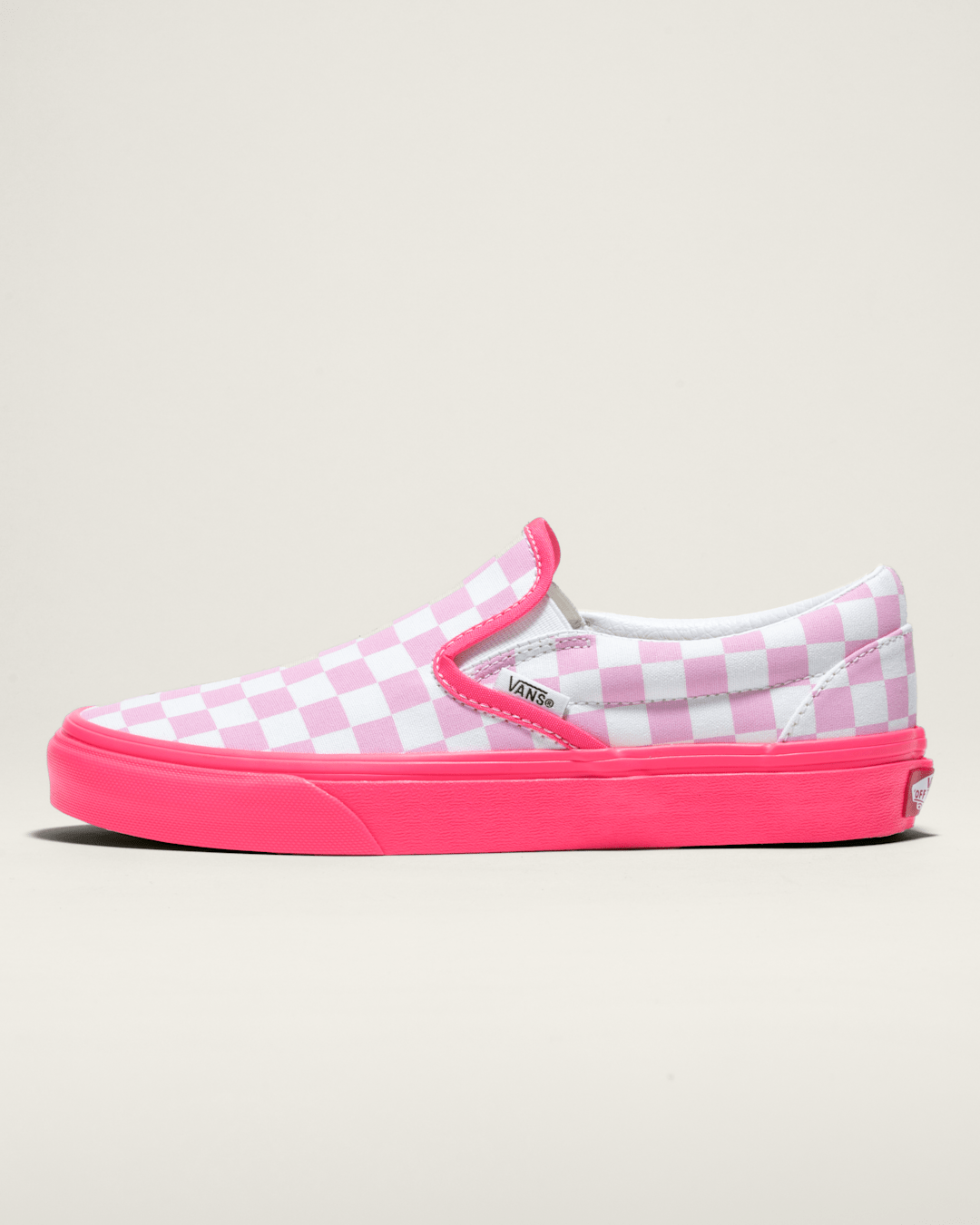 Women Vans Customs Classic Slip-On Checkerboard Shoe in Customs