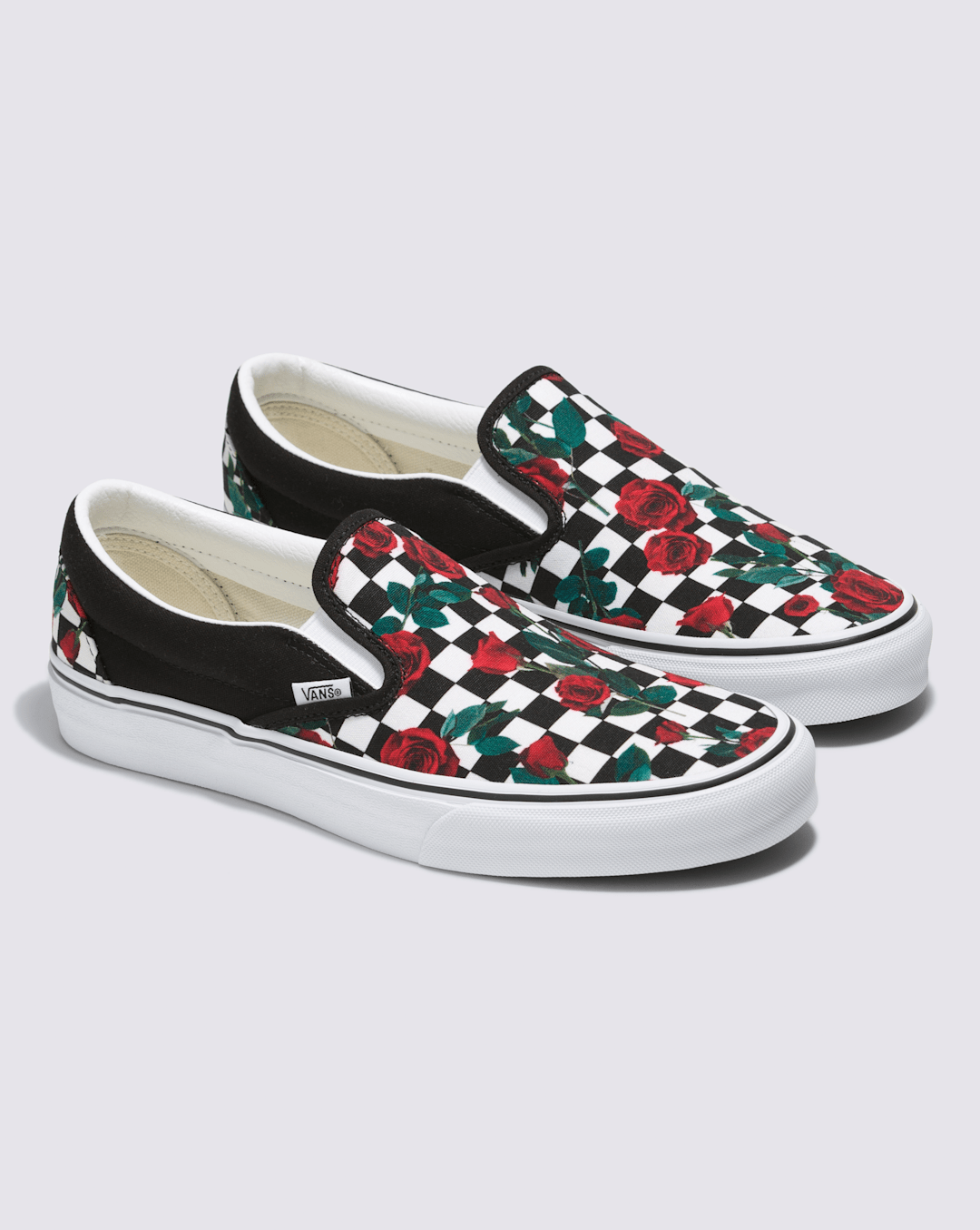 Women Vans Customs Classic Slip-On Checkerboard Shoe in Customs