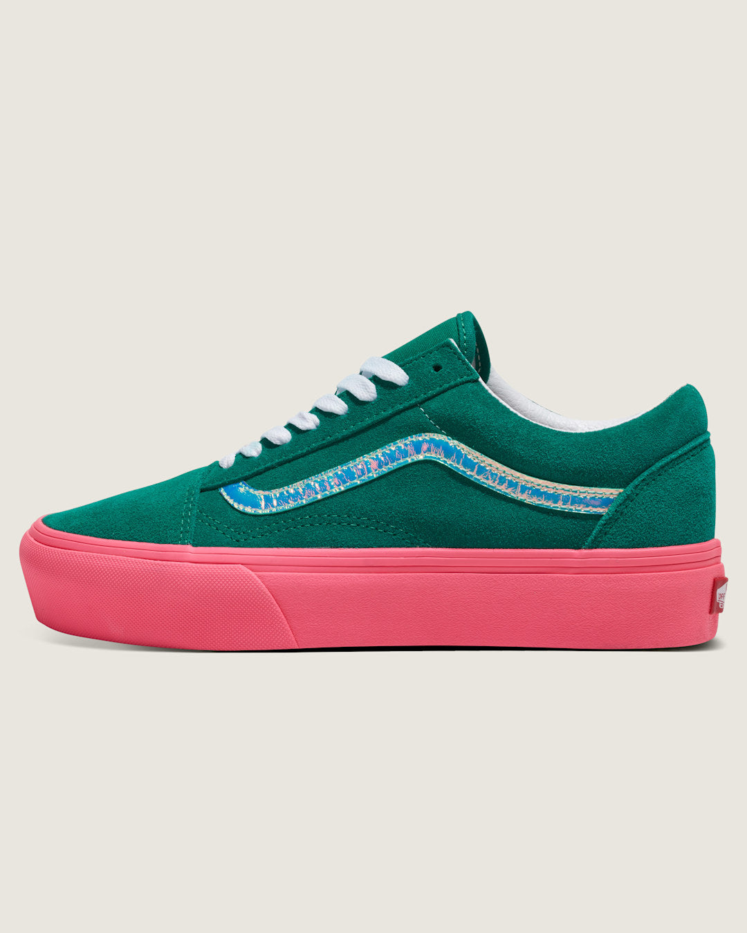 Women Vans Customs Old Skool Platform Suede Shoe in Customs