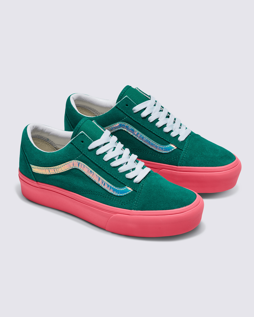 Women Vans Customs Old Skool Platform Suede Shoe in Customs