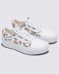 Women Vans Customs Old Skool Platform Shoe in Customs