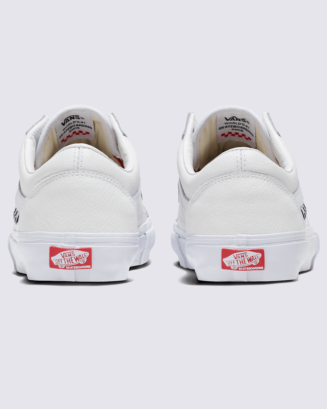 Women|Men Vans Customs Skate Old Skool Leather Shoe in Customs