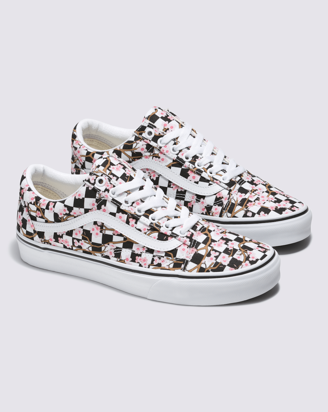 Women Vans Customs Old Skool Checkerboard Shoe in Customs