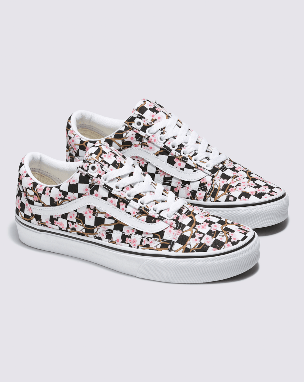 Women Vans Customs Old Skool Checkerboard Shoe in Customs