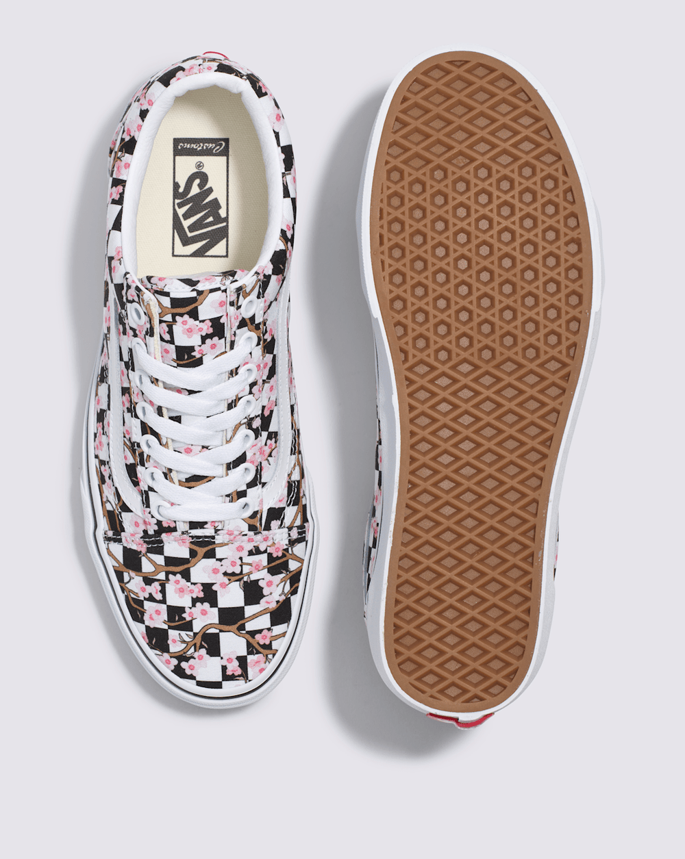Women Vans Customs Old Skool Checkerboard Shoe in Customs