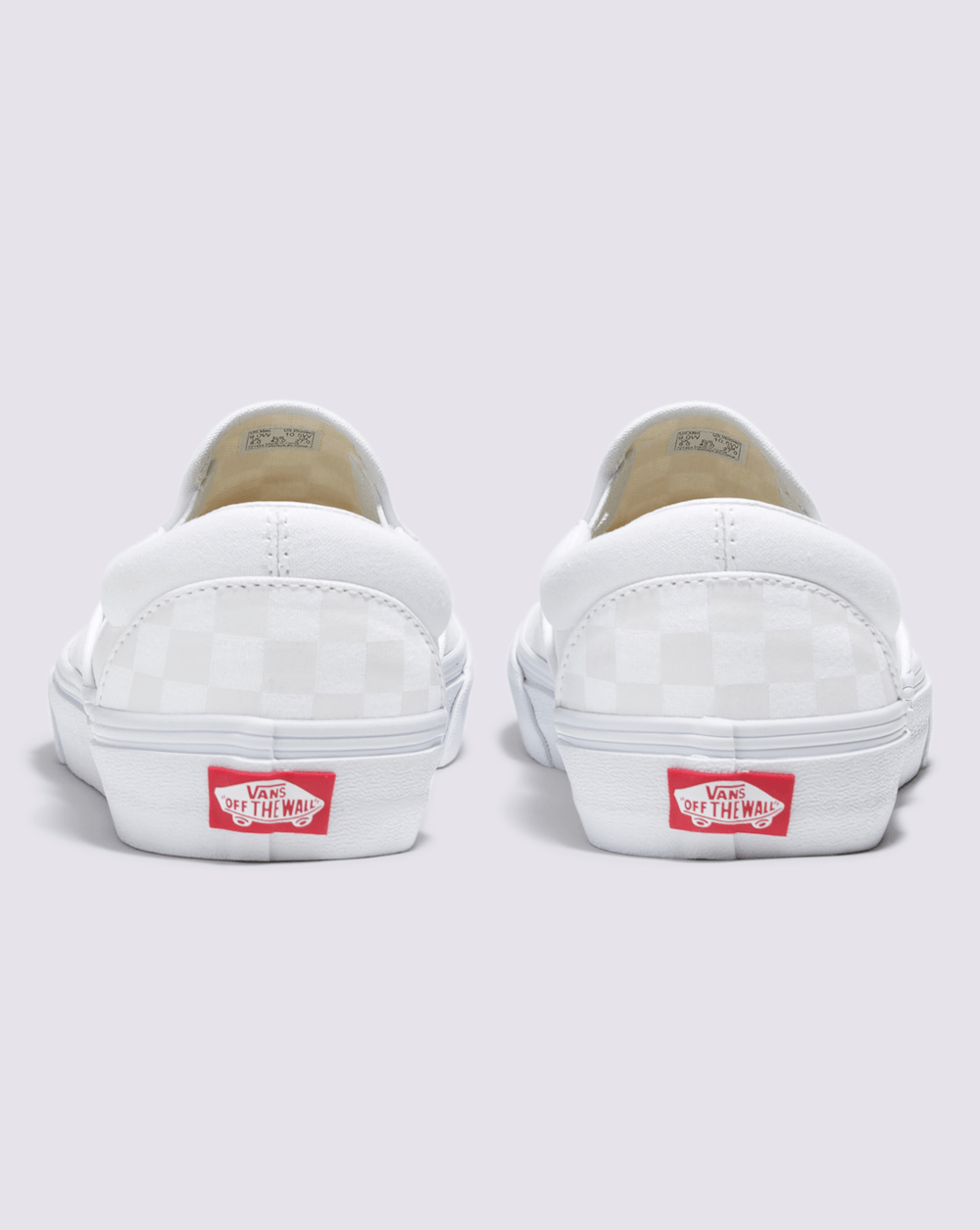 Women|Men Vans Customs Classic Slip-On Checkerboard Wide Shoe in Customs