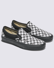 Women|Men Vans Customs Classic Slip-On Halloween Checkerboard Shoe in Customs