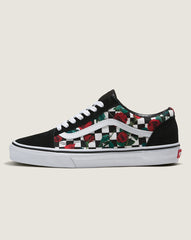 Women Vans Customs Old Skool Checkerboard Shoe in Customs