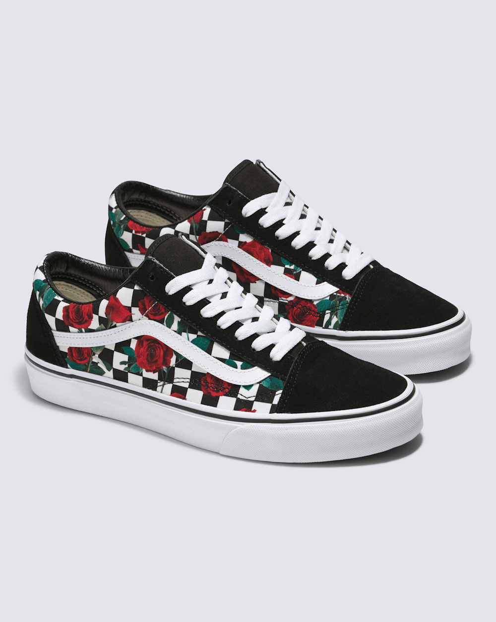Women Vans Customs Old Skool Checkerboard Shoe in Customs