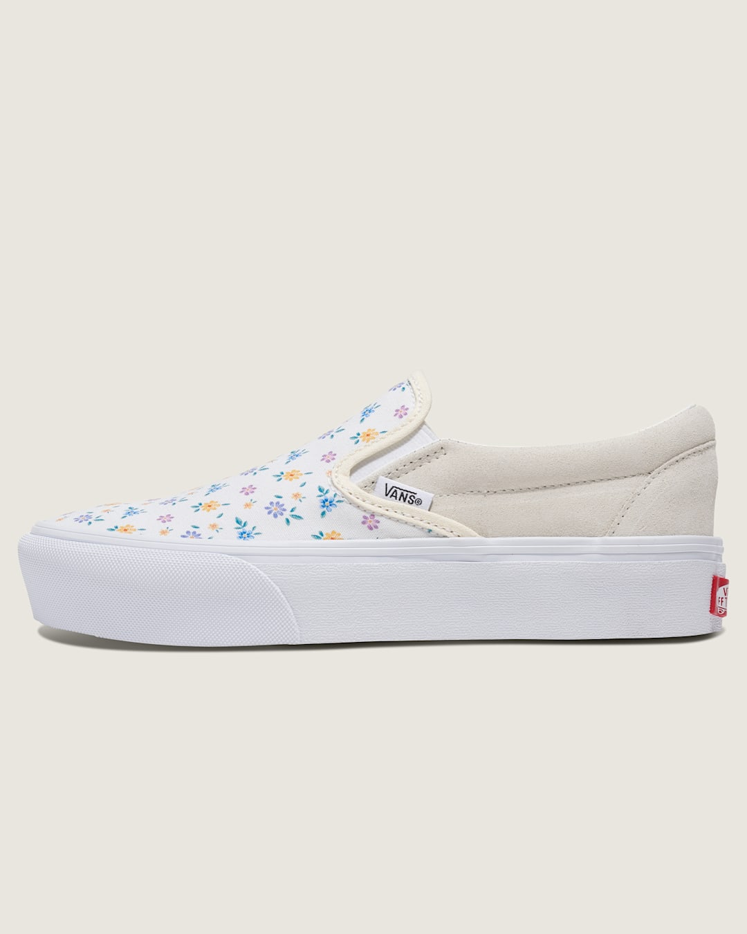 Women Vans Customs Classic Slip-On Platform Shoe in Customs