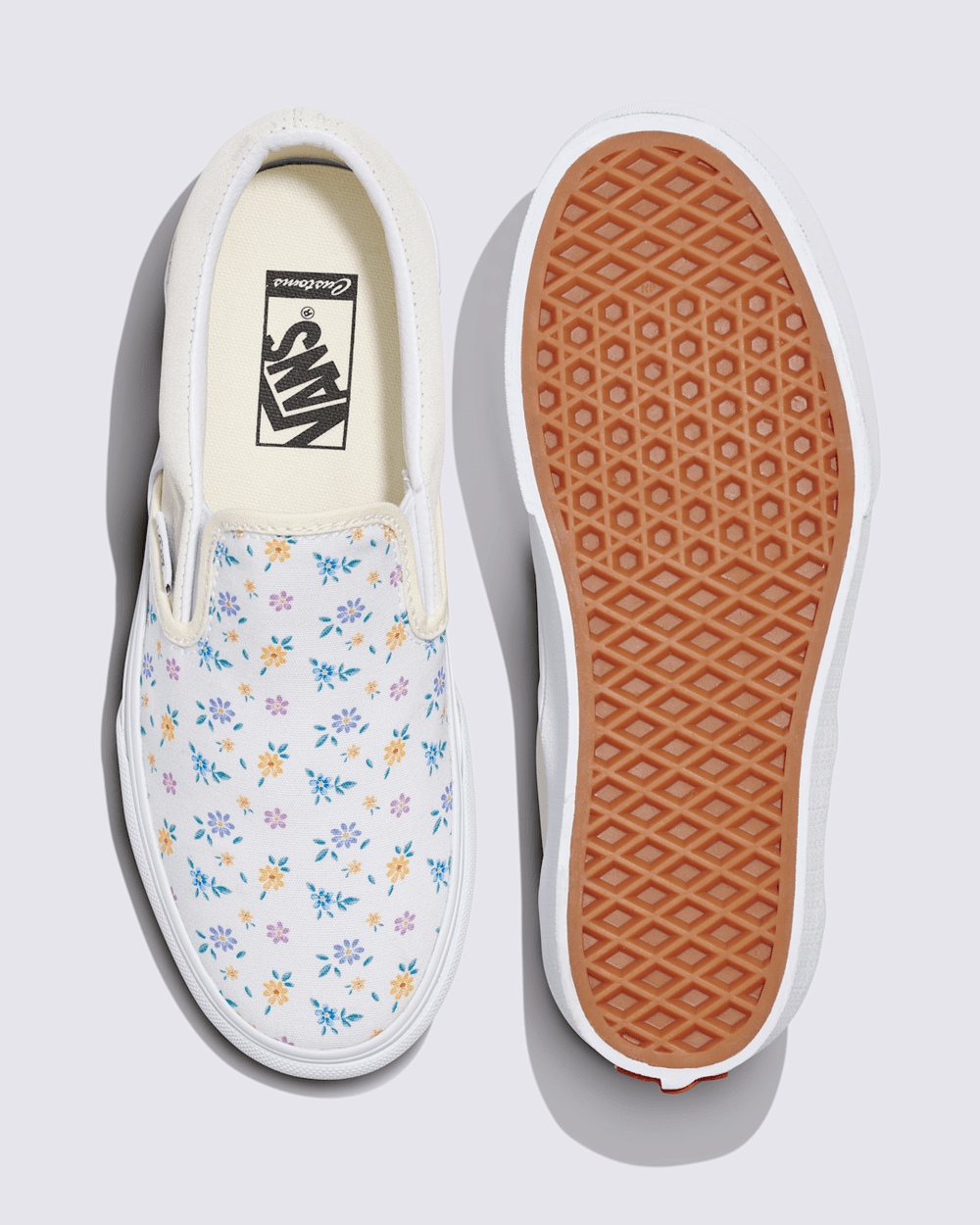 Women Vans Customs Classic Slip-On Platform Shoe in Customs