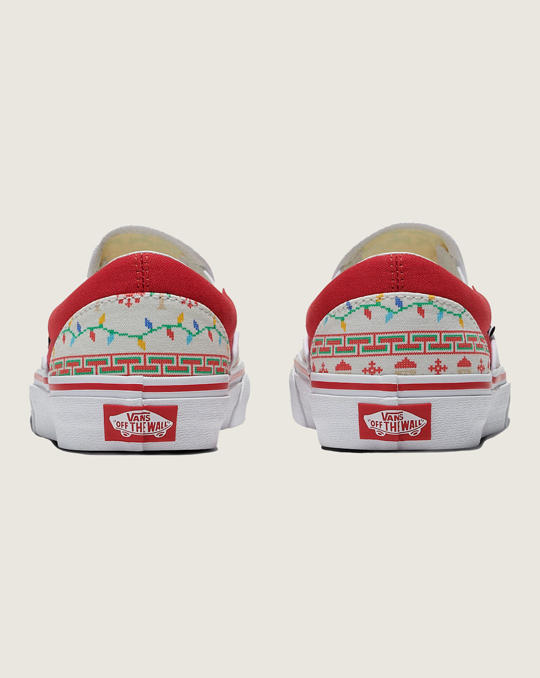 Women|Men Vans Customs Classic Slip-On Holiday Shoe in Customs