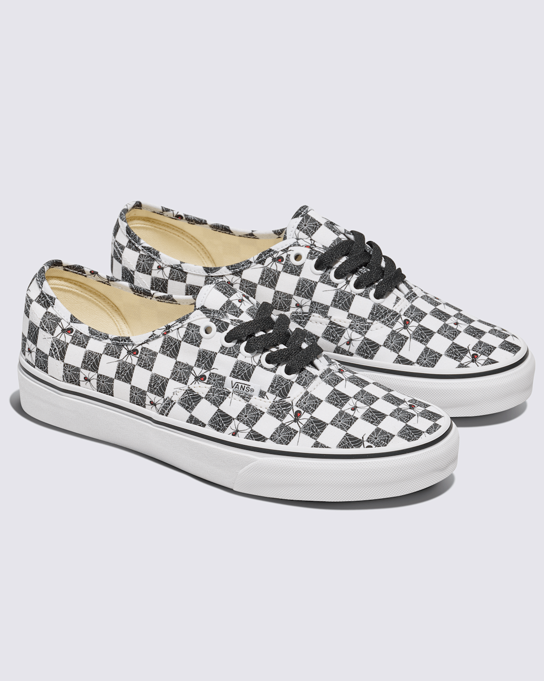 Women|Men Vans Customs Authentic Halloween Checkerboard Shoe in Customs