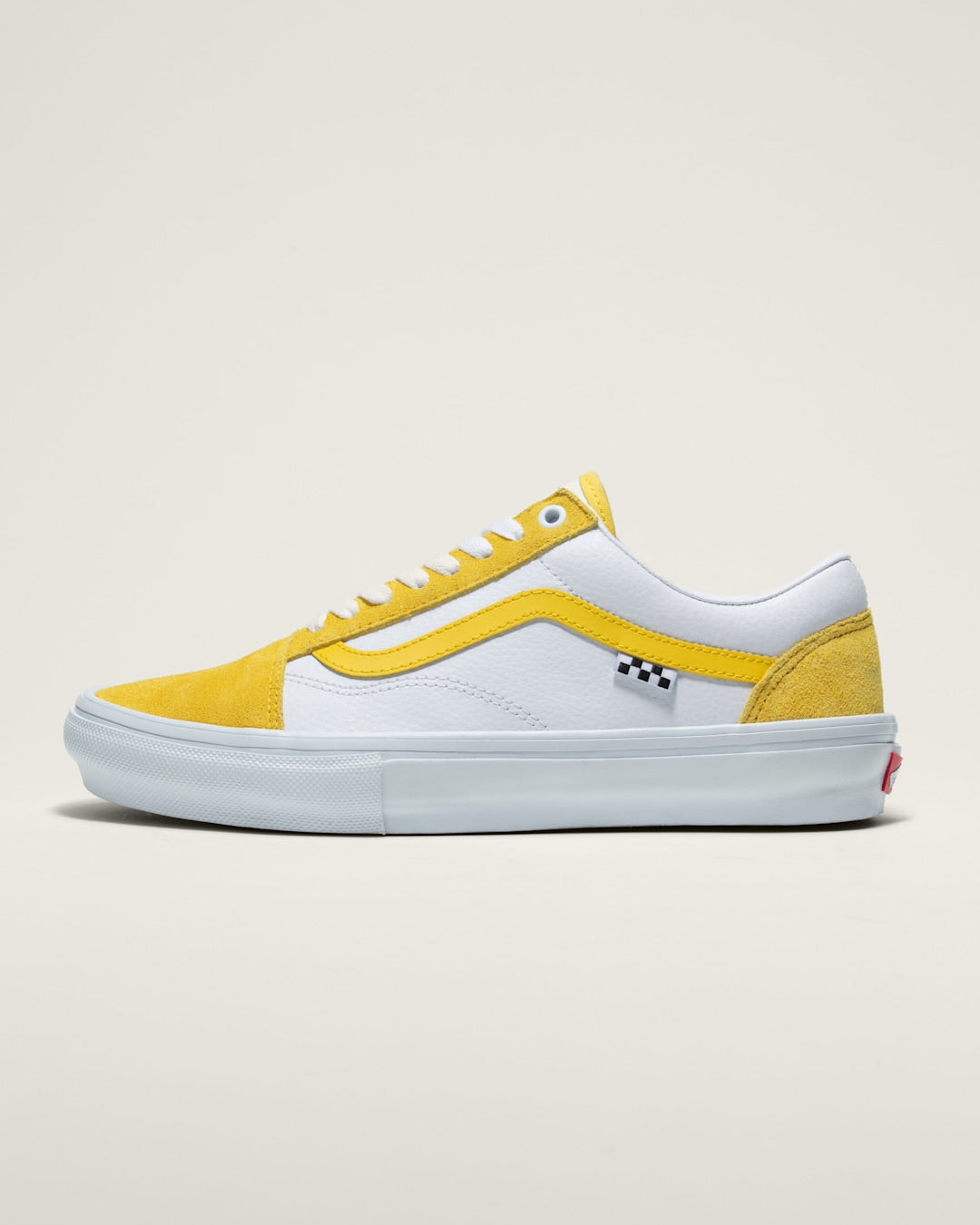 Women|Men Vans Customs Skate Old Skool Leather Shoe in Customs