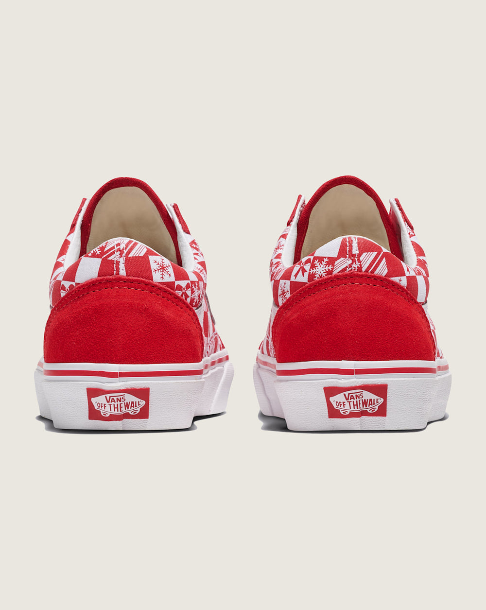 Women|Men Vans Customs Old Skool Holiday Checkerboard Shoe in Customs