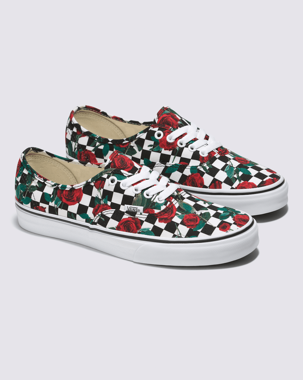 Women Vans Customs Authentic Checkerboard Shoe in Customs